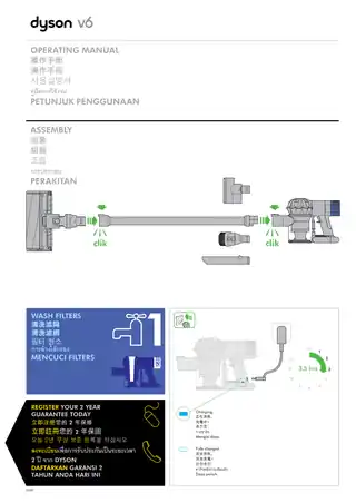 Dyson戴森戴森 Dyson SV09 Fluffy 无绳吸尘器